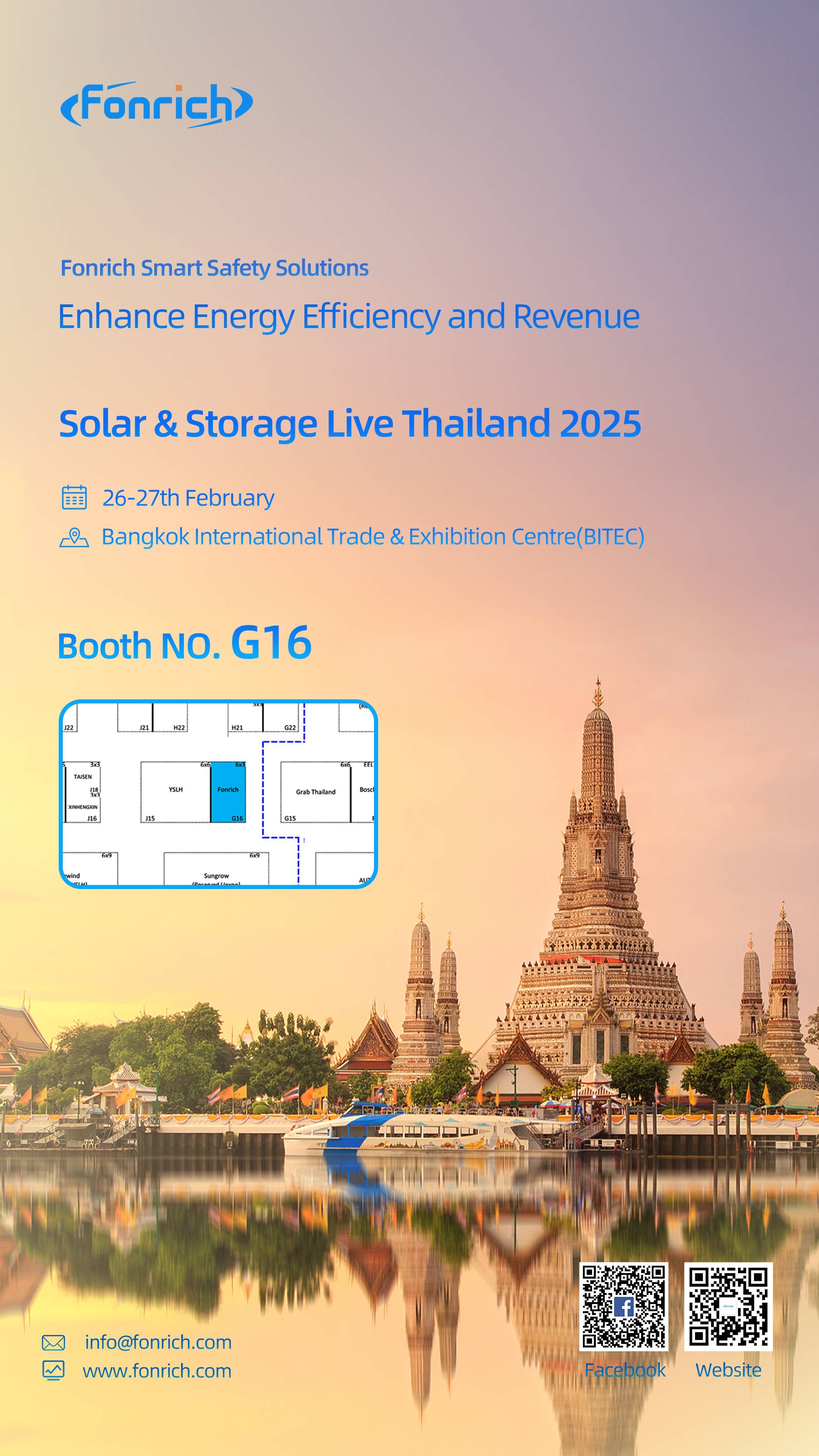 Fonrich Invites You To The Solar&Storage Live Thailand 2025