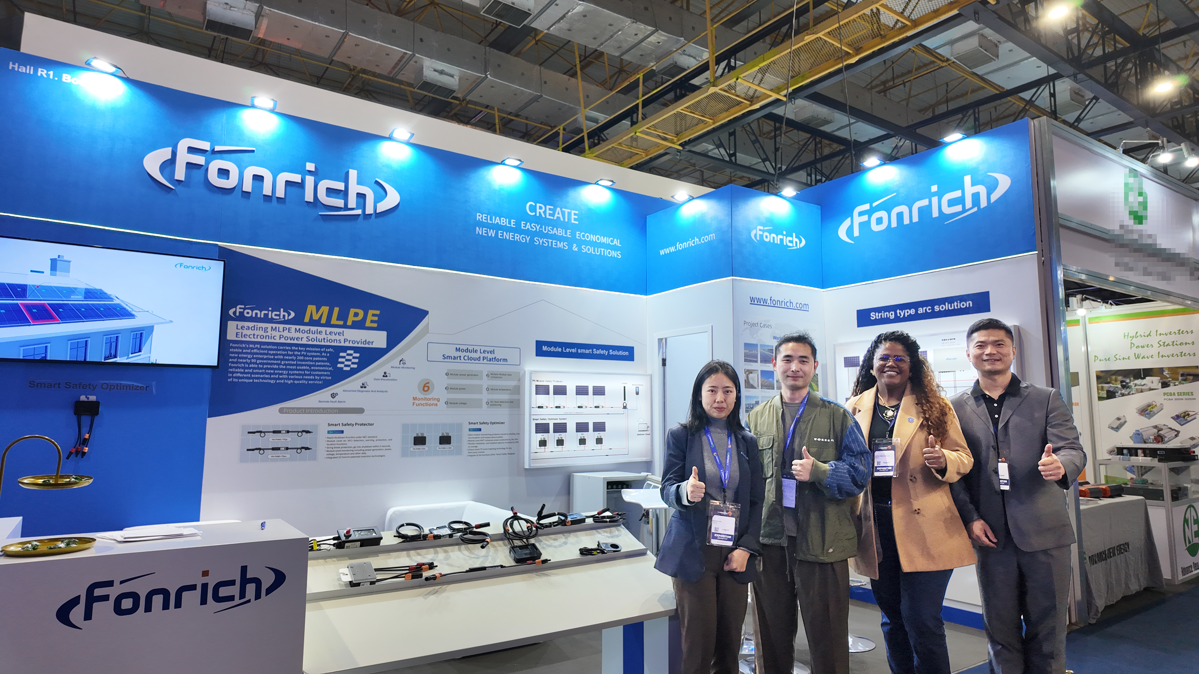 Fonrich Shines at Intersolar South America!(pic2)