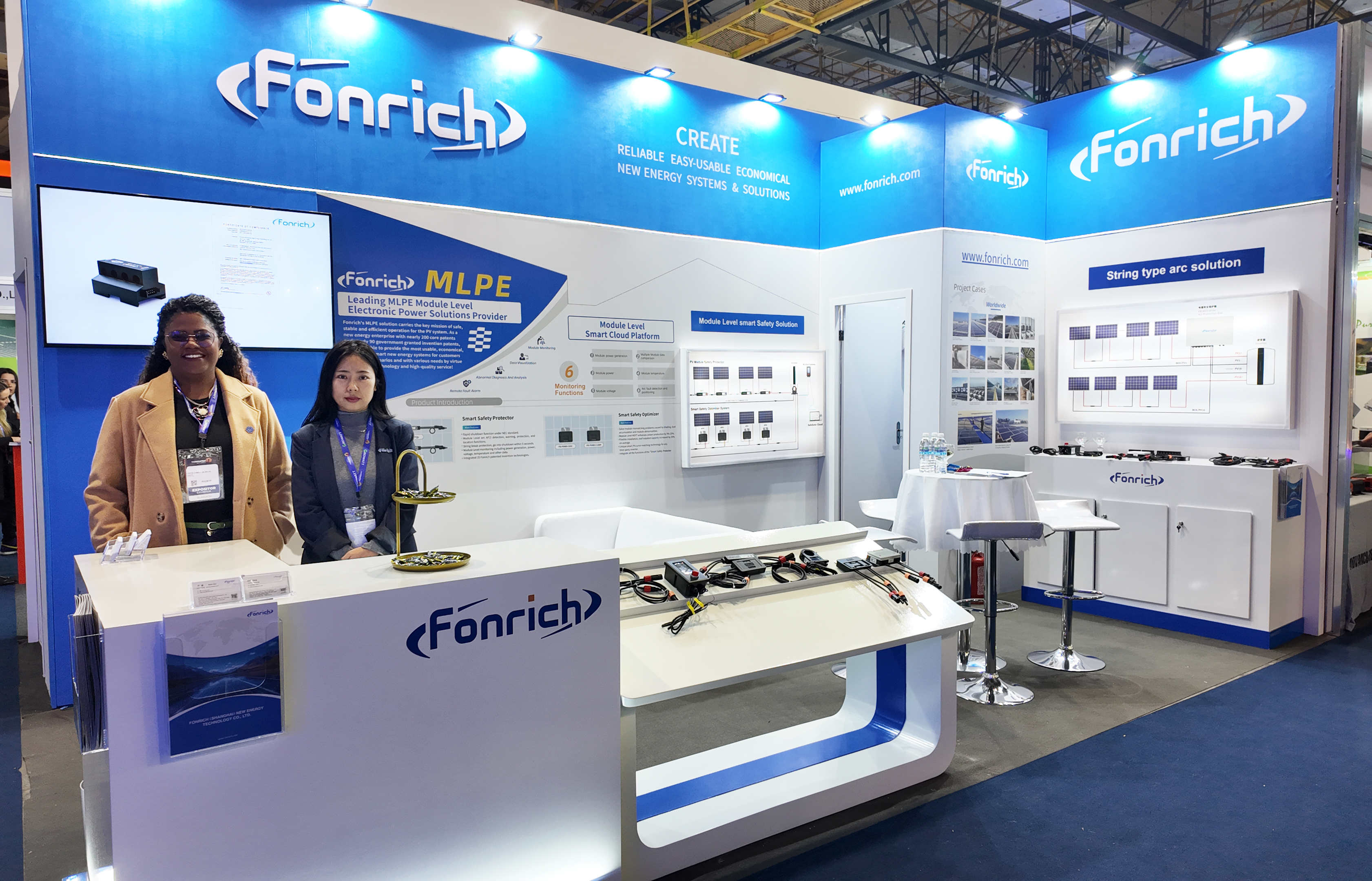 Fonrich Shines at Intersolar South America!(pic3)