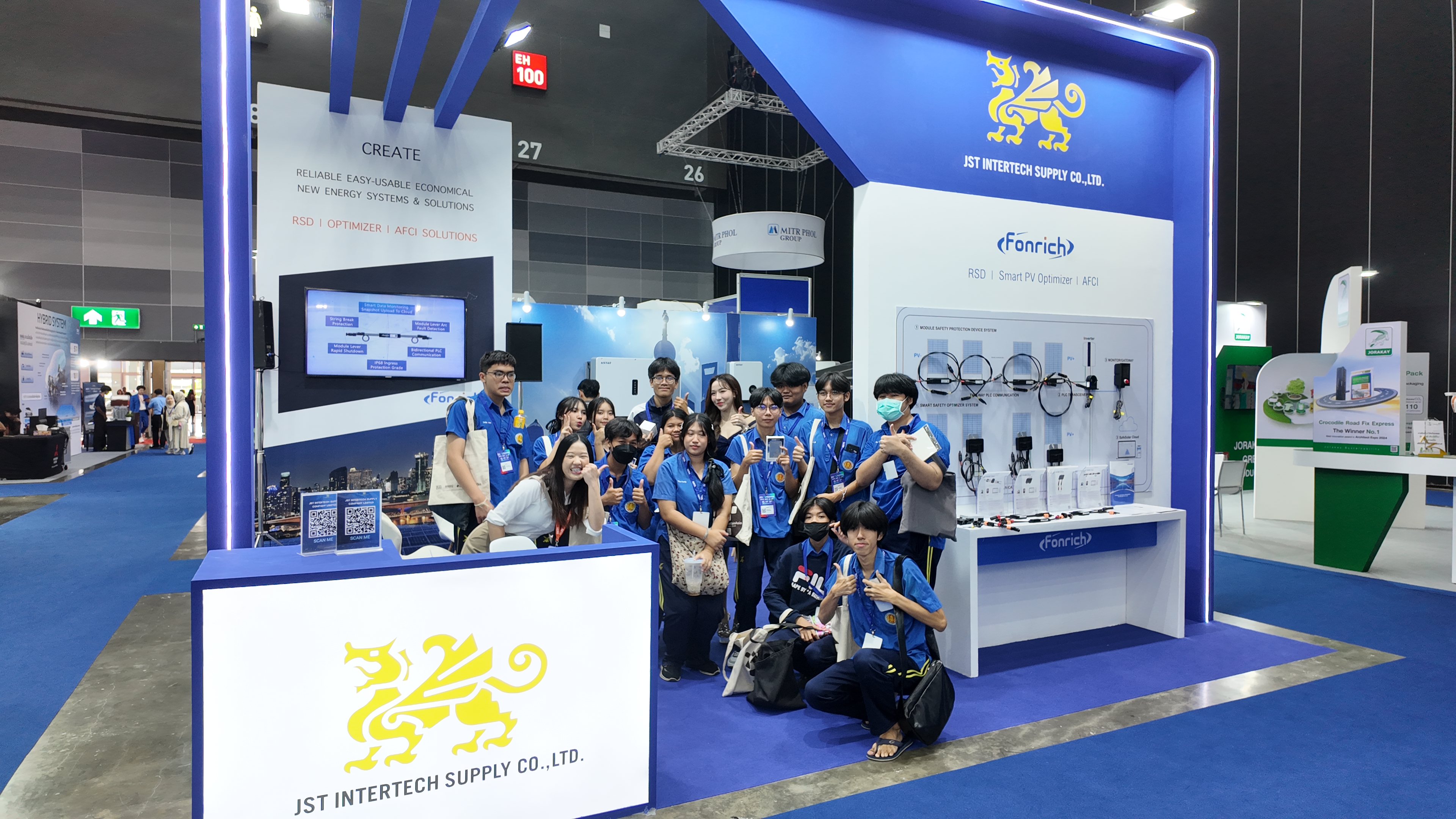 PV Rapid Shutdown Fonrich Showcases Cutting-Edge Solutions at SETA 2024 in Thailand(pic2)