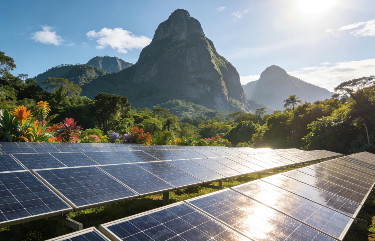 Protección contra incendios de paneles solares en Brasil: Efecto sinérgico de la detección de arco d
